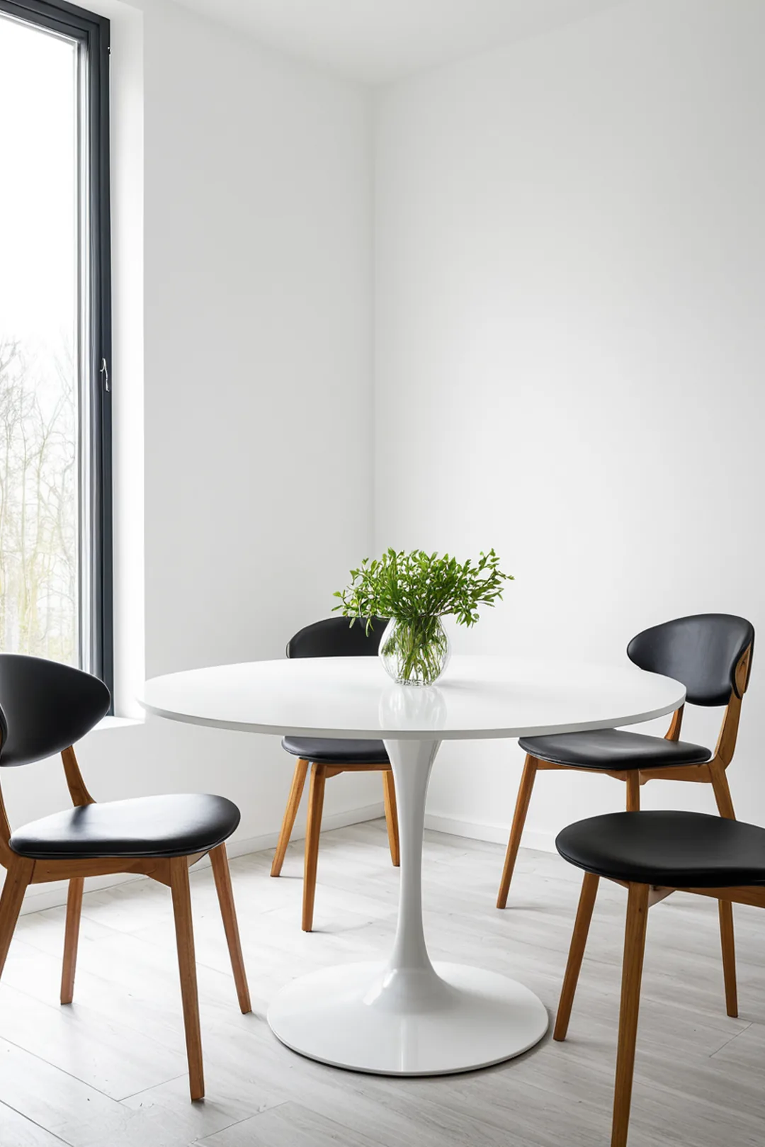 Espace calme préparé pour un échange de travail